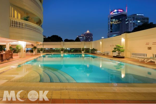 胡志明市諾福克宅邸豪華服務式公寓飯店 (Norfolk Mansion Luxury Serviced Apartment)泳池景觀。(圖/Hotels.com)