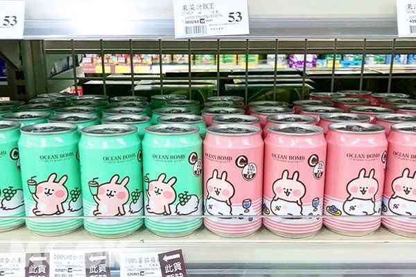 卡娜赫拉小動物最新包裝飲料只有頂好超市獨家販售（圖片提供／yunwen.chen）
