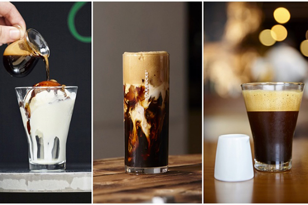 來自西雅圖咖啡夢工廠專屬的三款限定飲品 (圖／統一星巴克)