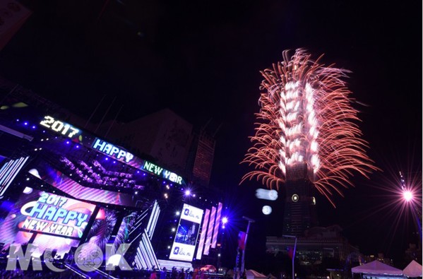 每年的跨年晚會是台北12月31日的重要活動。(圖／台北市政府)