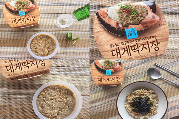 韓國瘋搶美食蟹膏醬 (圖／GS25)