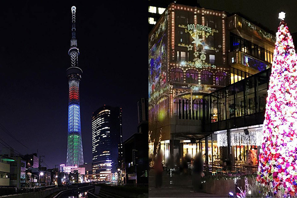 東京晴空塔聖誕點燈 (圖／Tokyo Skytree)