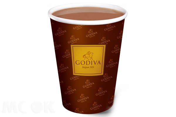 GODIVA經典熱巧克力，NT 99/杯。（圖／GODIVA）