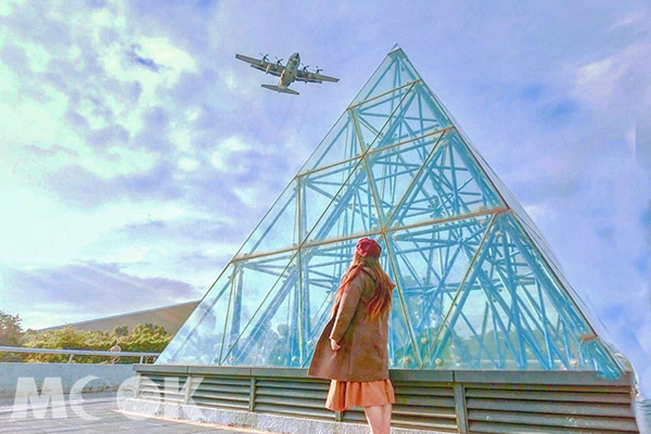 花博公園玻璃金字塔 (圖片提供／eu_0420)