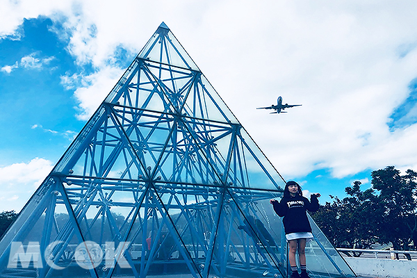 花博公園玻璃金字塔 (圖片提供／ning.ning.27)