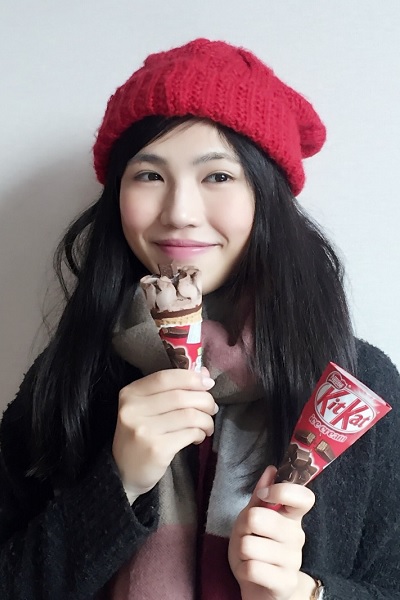 「雀巢KitKat巧克力旋風甜筒」將整條經典口味的KitKat巧克力包覆在其中，讓人能品嚐出不同的滋味（圖／台灣雀巢）