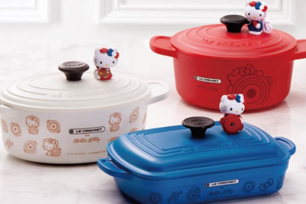 台灣超商7-eleven推出「LE CREUSET FOR HELLO KITTY超完美時尚集點送」活動，將與知名品牌合作聯名，掀起收集熱潮（圖／7-Eleven）