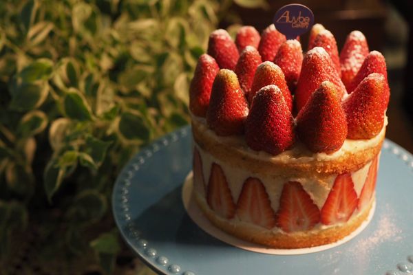 艾樂比法式草莓蛋糕 (圖／Aluvbe Cakery- Taipei 艾樂比台北店)
