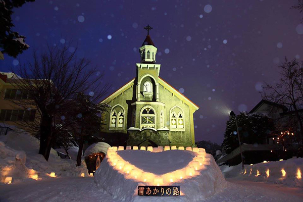 小樽雪燈之路 (圖／小樽雪あかりの路)