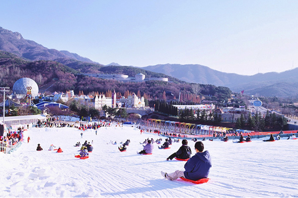 首爾樂園雪橇場全景 (圖／首爾樂園)