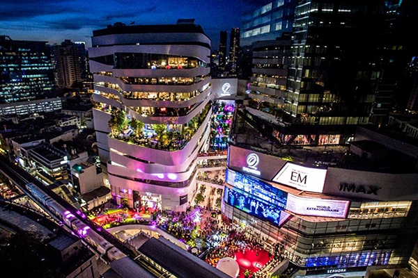 空中花園俯瞰夜景  曼谷時尚百貨六大必逛亮點