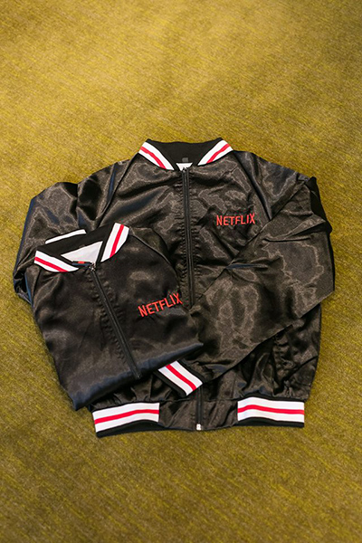 Netflix品牌短版夾克