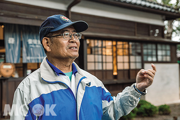 大溪達人 范煥彩 (大溪歷史街坊再造協會老街導覽解說員)。