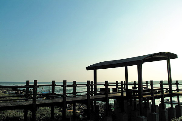 台西海園黃昏 (圖／雲林縣政府)