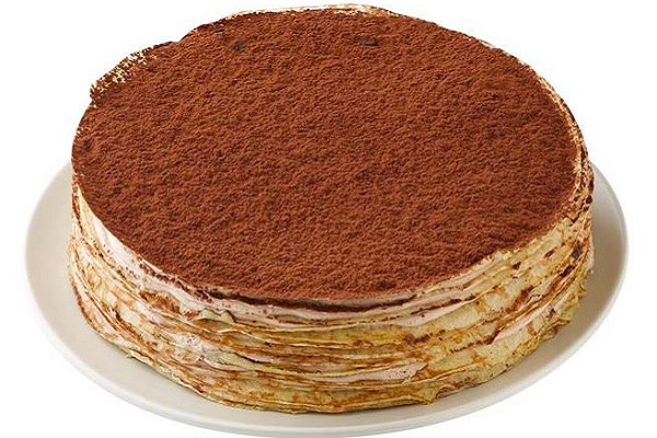 全聯新推巧克力千層蛋糕，利用Hershey’s的可可粉製成，口感層次豐富美味。（圖／全聯）