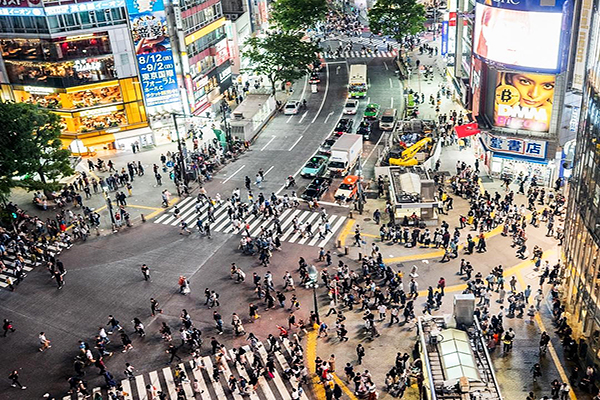  東京必朝聖新景點  空中咖啡館俯瞰最大十字街口