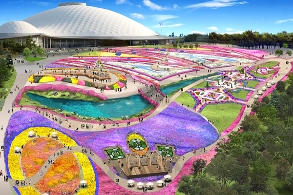 山口夢花博是日本國內最大規模花與綠的祭典 (圖／山口夢花博，以下同)