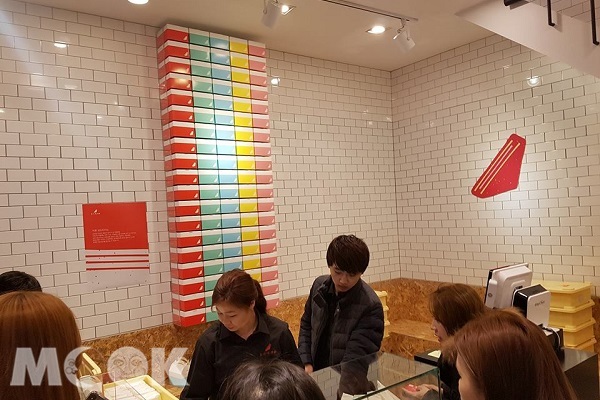 洪瑞珍三明治首爾分店甫於今年三月開張就吸引許多當地韓國人聚集。（圖片提供／哪木姐姐首爾說故事나무언니）