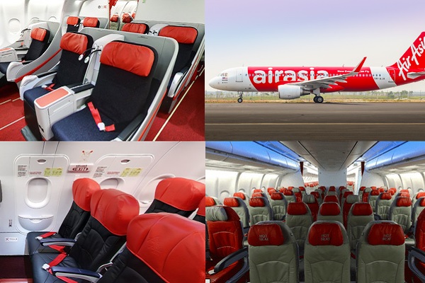 亞洲航空在豪華平躺座位的後方設置安靜區，不僅噪音小、干擾少，還配置柔和燈光。（圖／AirAsia）