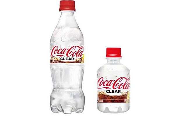 可口可樂公司跟上「透明」旋風，推出全新透明可口可樂口味「Coca-Cola Clear」。（圖／日本可口可樂）