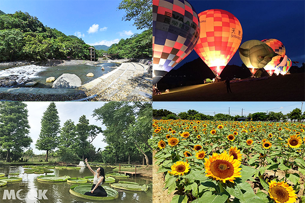 坐完熱氣球賞花海！桃園四大景點一日遊