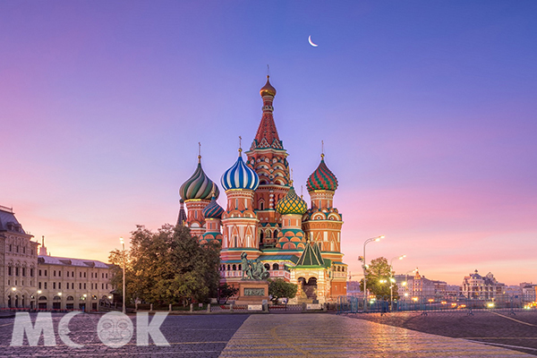 俄羅斯莫斯科東正教堂洋蔥式圓頂 (圖片提供／Hotels.com，以下同)