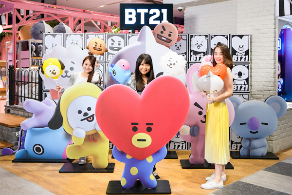 宇宙明星BT21強勢抵台！(圖/LINE FRIENDS，以下同)