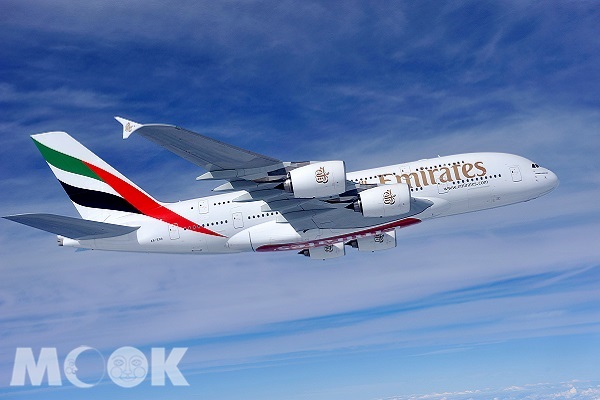 阿聯酋航空A380客機。(圖片提供／阿聯酋航空，以下同)