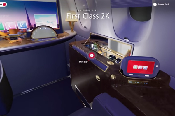 A380虛擬客艙實境
