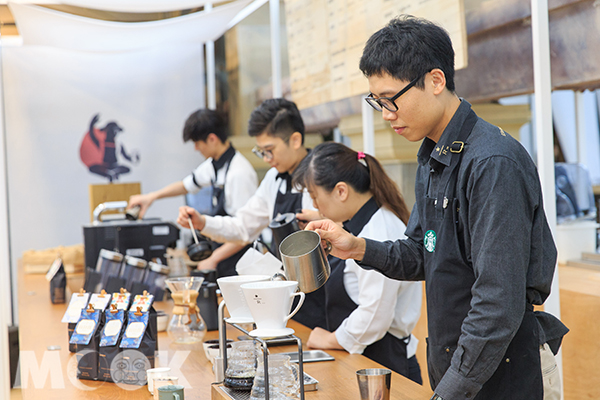 2018 Starbucks Coffee Journey咖啡旅程特展咖啡大師展演。