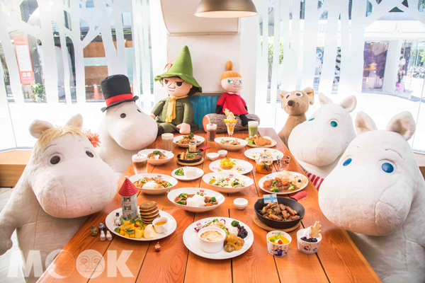 嚕嚕米主題餐廳Moomin Café開幕一週年，全新菜單、期間限定甜點同步開跑。(圖/Moomin café 嚕嚕米主題餐廳，以下同)