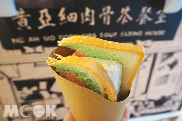 新加坡人氣甜點「三明治冰淇淋」限量供應(圖／MOOK景點家張盈盈)