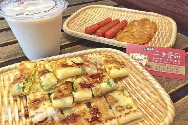 蛋餅是台灣最受歡迎的早餐之一。(圖／mrs.lin_)