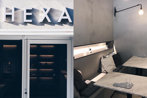 HEXA咖啡館的裝潢極簡而低調風格，身受受到文青族群喜愛。（圖／HEXA）