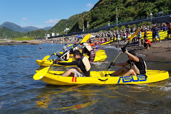 2018基隆潮境海灣節獨木舟體驗(圖／基隆潮境海灣節)