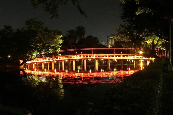 中山橋光景