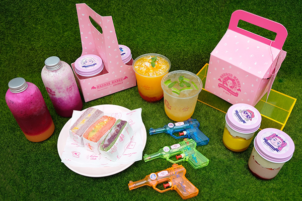 販售的Dazzling x ZZIFAN_Z 粉壞甜心系列，包括「粉壞甜心盒」「粉壞甜心瓶」，「粉壞甜心套餐」。