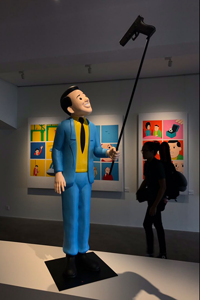 Joan Cornellà 台北特展，帶來大量2018全新畫作以及雕塑作品。