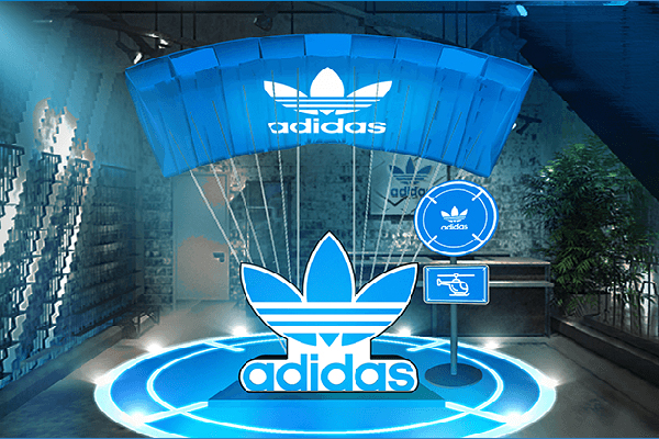 台北空降預備基地位在西門經典門市 。(圖／adidas originals store Taipei，以下同)