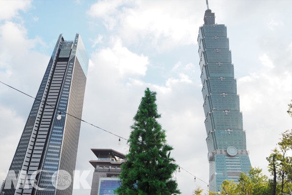 台北南山廣場為僅次於台北101的高樓。(攝影／MOOK景點家張盈盈，以下同)