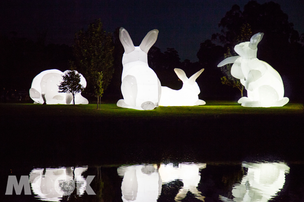 巨型藝術裝置月兔首次登陸香港