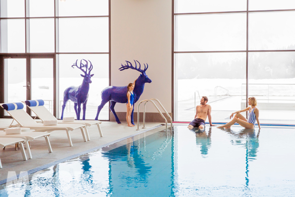 Club Med 精緻全包式滑雪假期非滑雪活動 室內泳池
