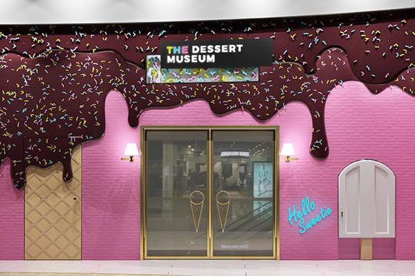 入口處就能好像要走入童話裡甜點屋。（圖／The Dessert Museum）