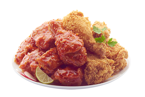 原味炸雞+洋釀炸雞(圖／NeNe  Chicken네네치킨)