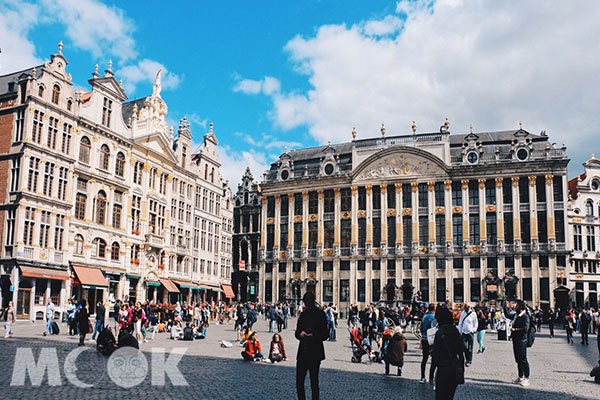 歐盟國家之一比利時的布魯塞爾大廣場(圖／MOOK景點家莫菲)