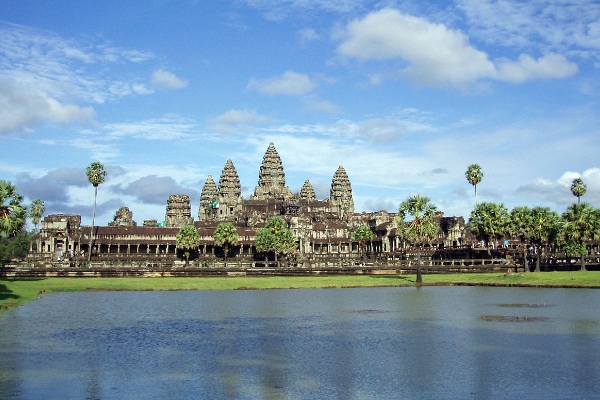 柬埔寨的吳哥窟是世界文化遺產之一。 (圖／wikipedia)