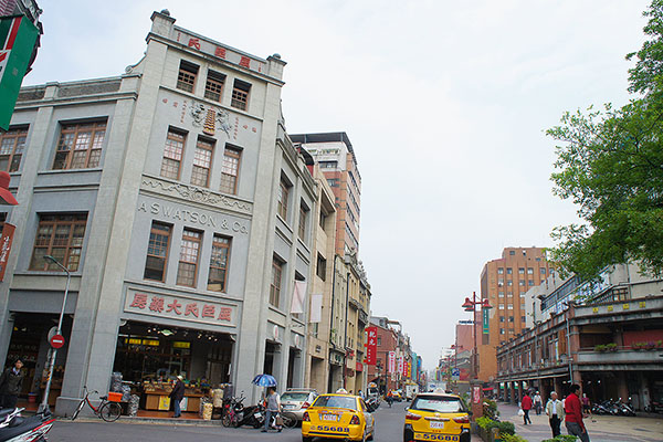 大稻埕是當年清末台灣最繁華的物資集散地。 (圖／交通部)