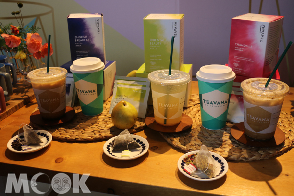 TEAVANA星巴克茶瓦納品牌再進化，推出全新茶飲系列。 (圖／MOOK景點家廖維仁，以下同)