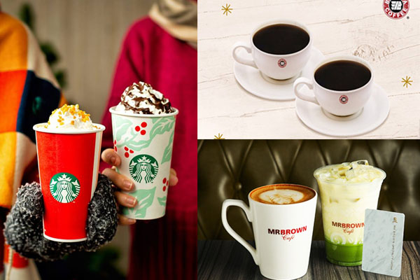 元旦開工日，七大咖啡品牌推買一送一優惠(圖／星巴克、伯朗咖啡、西雅圖咖啡)