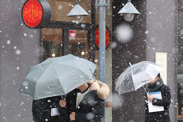 韓國冬季自12月至2月，通常12月就會下起初雪(圖／Visit Seoul，以下同)